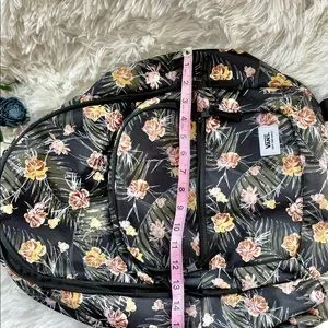 NWT Vans Ranged Black Floral Backpack Vans | Bags | Nwt Vans Ranged Backpack Black With Floral  main image 3